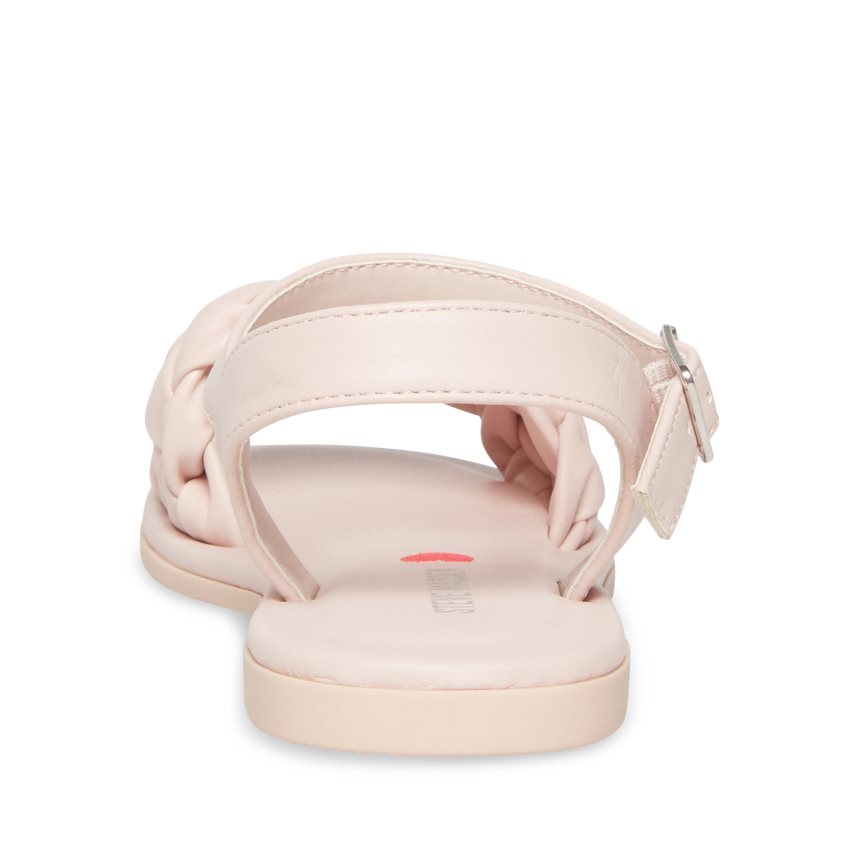 Pink Steve Madden Jkarina Kids' Flat Sandals | PH 4368NUJ